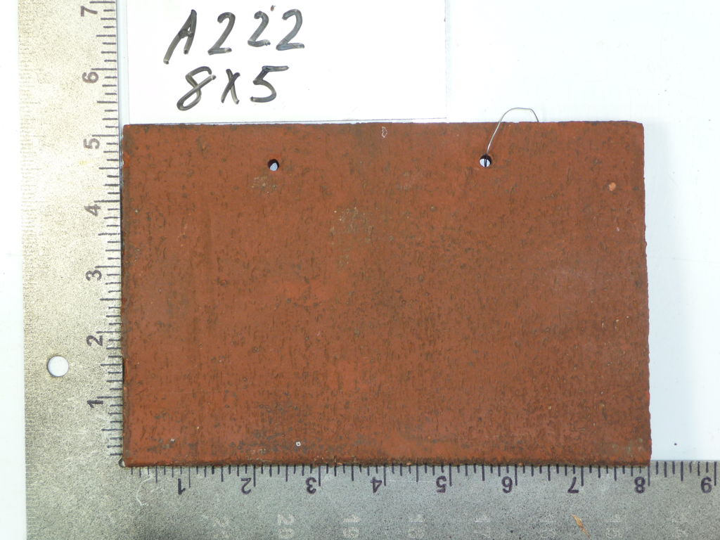 PRODUCT: A-222 > Ludowici Provincial 8 x 5 Red Weathered (Reclaimed) Short Top