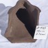 PRODUCT: B-463 > Ludowici Low Bump #206 Closed Ridge End 7.5 x 12 Brown Smooth (Reclaimed)