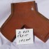 PRODUCT: B-483 > Ludowici 3 / Way Circular Hip and Ridge Deck Mould 15 x 5.5 Red Smooth (Reclaimed) Term