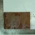 PRODUCT: E-025 > Eturan Plain Tile 6.5 x 10 Red Fire Flash Sanded Surface (Reclaimed) S/T