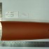 PRODUCT: E-085 > Portuguese Tapered Barrel Mission Cover 6 x 17.50 Red/Tan/Striped Smooth  (Reclaimed) F/T