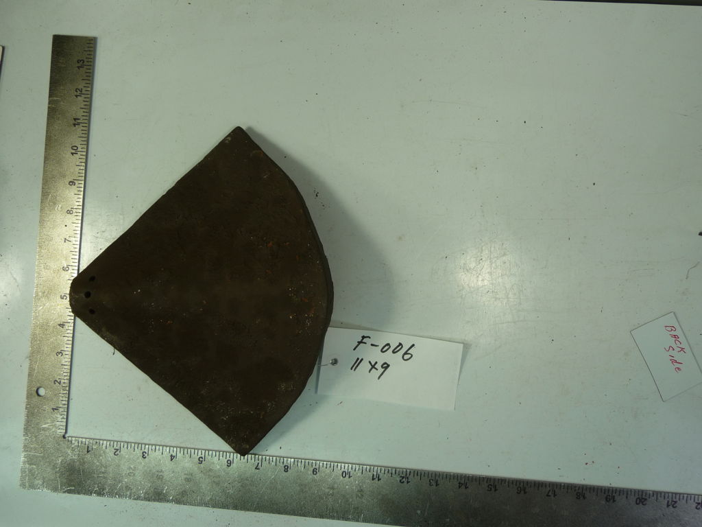 PRODUCT: F-006 > Sahtas Shingle Tile Hip Bonnet 9 x 11 Brown Weathered (Reclaimed) V/P/B/H