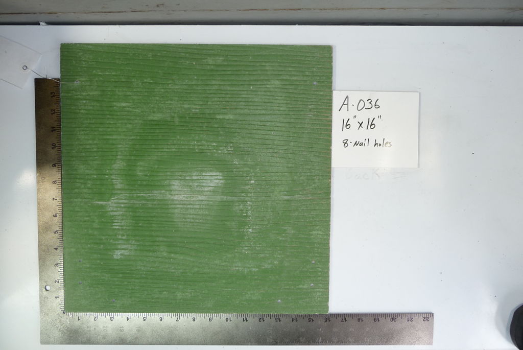 PRODUCT: A-036 > John Manville Dutch Lap Mineral Fiber – (Reclaimed) 16 x 16 Rough