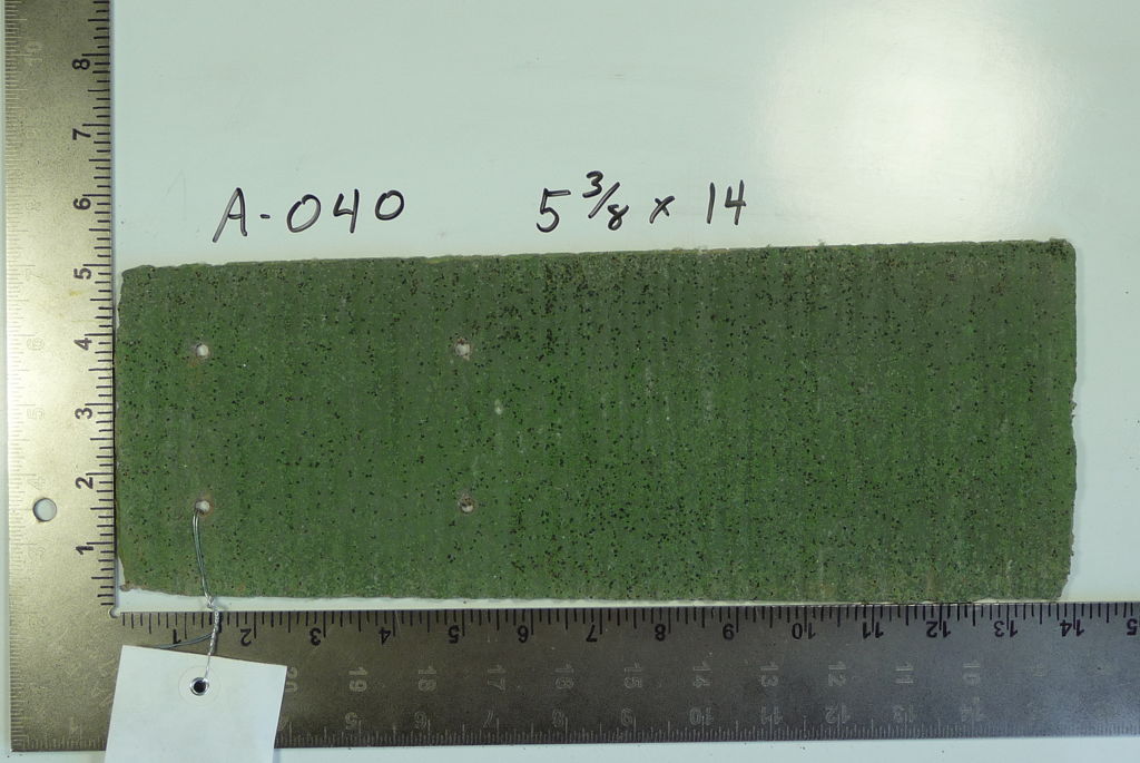 PRODUCT:  A -040 / John Manville Split Ridge Mineral Fiber – (Reclaimed) 5.5 x 14 Rough