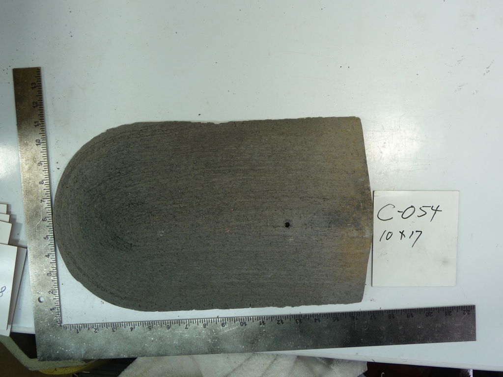PRODUCT: C-054 > Westile Hip Starter – Concrete  (Reclaimed) 10 x 17 Rough