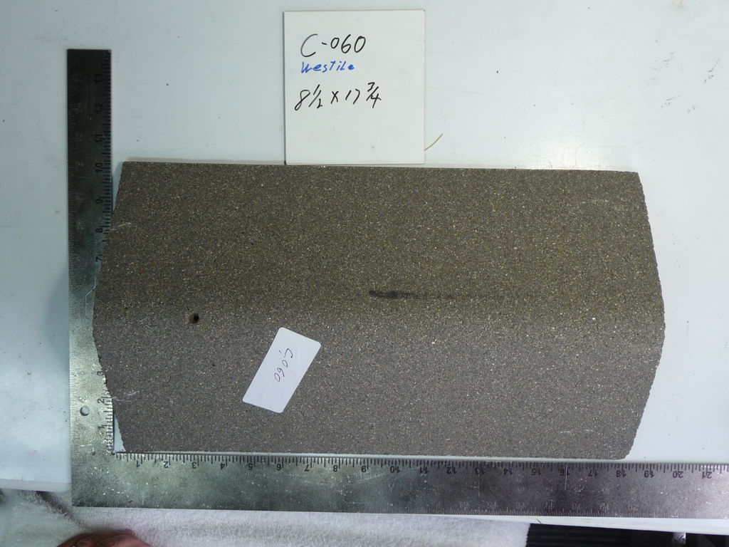PRODUCT: C-060 > V Ridge – Westile Concrete (Reclaimed) 8.5 x 17 3/4 Smooth