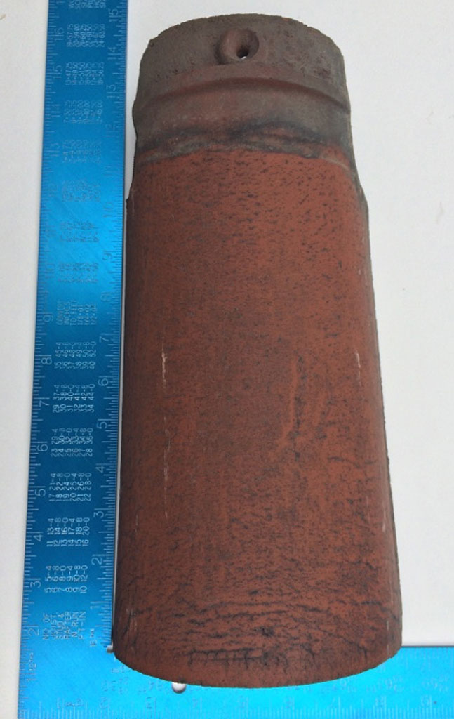 PRODUCT: G-006 > Ludowici Roman Cover 15 x 6 Red Smooth (Reclaimed) F/T