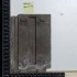 PRODUCT: FL-014 > Concrete Flat 10 1/2 x 15 ¼ Waterseal Bar Tile Greenish Corrugated (Reclaimed) Interlocking
