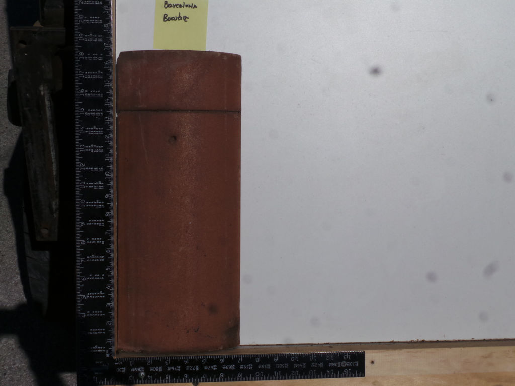 PRODUCT: FL-019 > Concrete Mission 13 ½ x 7 Boral Barcelona Booster Red Smooth (Reclaimed) Rake